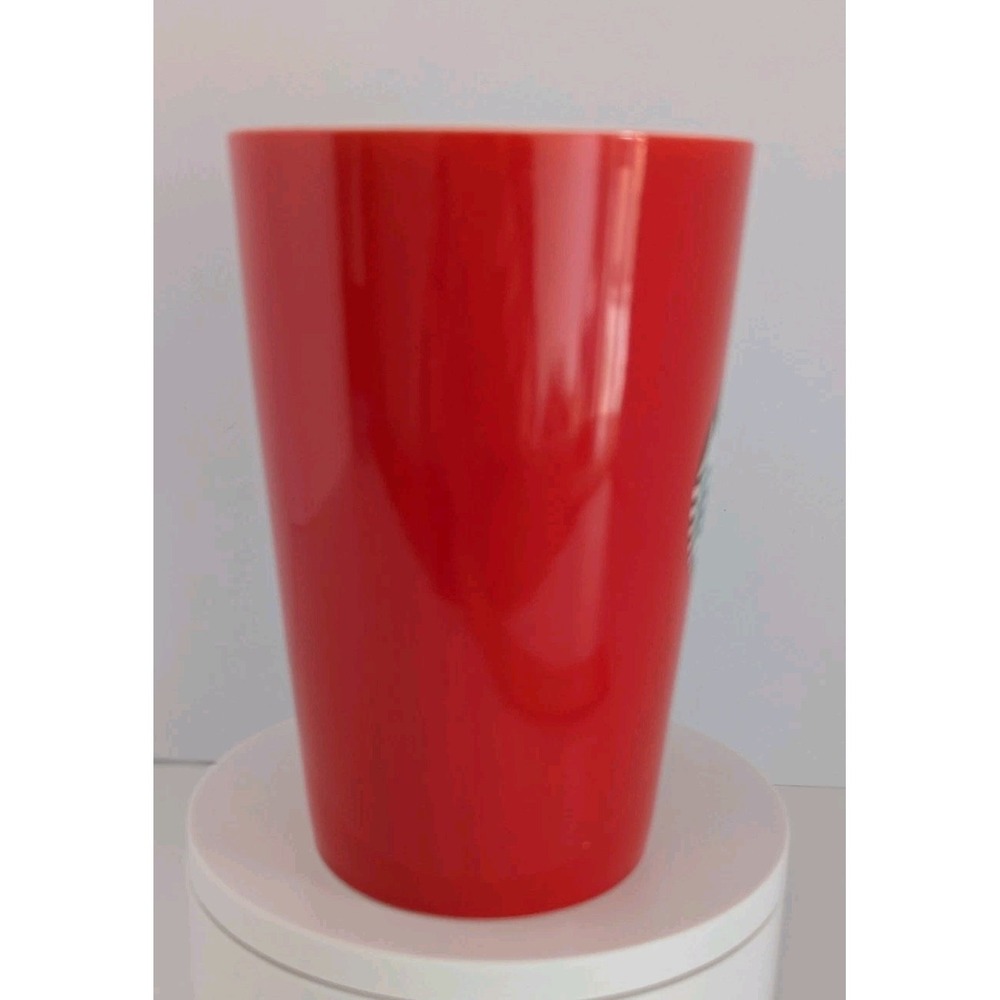 Starbucks Mug Ceramic Tall Red Coffee Tea Christmas Holiday 2020 12oz - Picture 4 of 8